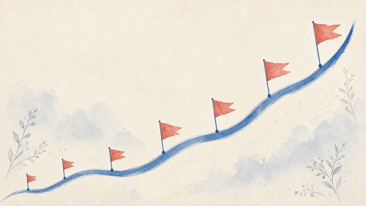 Illustration d’une courbe de tendances de prénoms